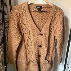 Chunky knit cardigan